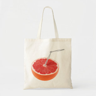 Grapefruit juice tote bag