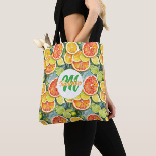 Grapefruit, Lemons, Limes and Oranges Citrus Tote Bag