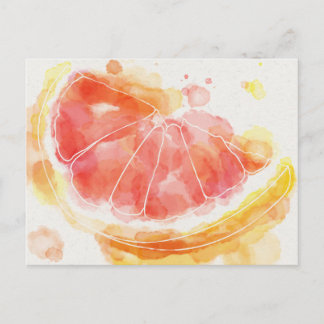 Grapefruit Postcard