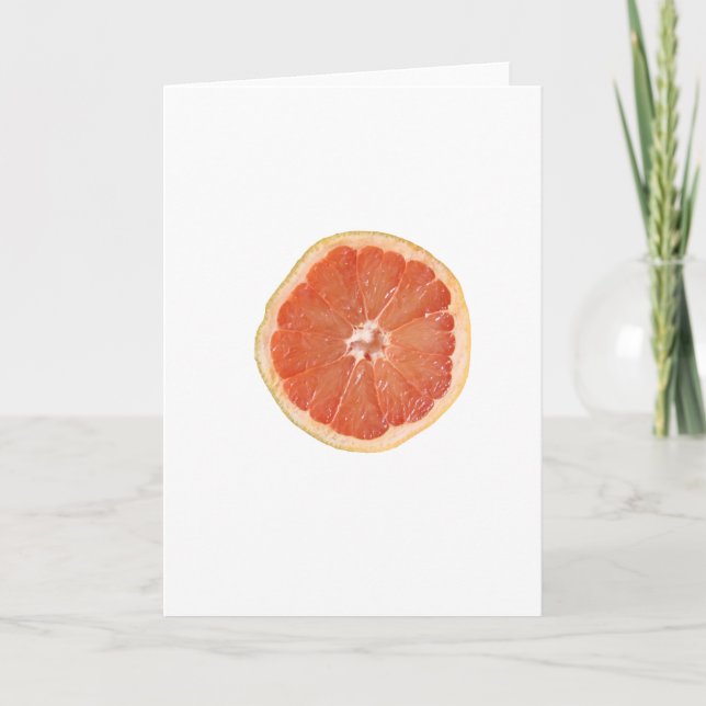 Grapefruit Slice Card (Front)