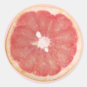 Grapefruit Slice Stickers