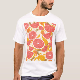 Grapefruit Slices with Leaves T-Shirt