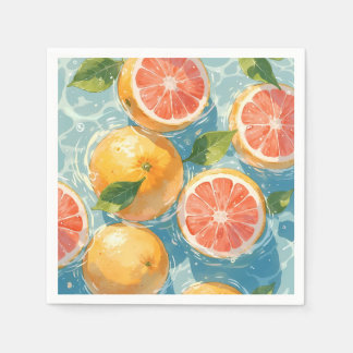 Grapefruit Splash Napkin
