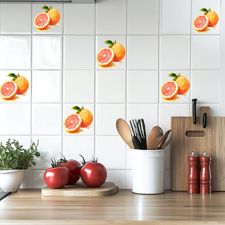 Grapefruit  tile