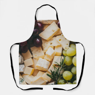 Grapes and cheese apron