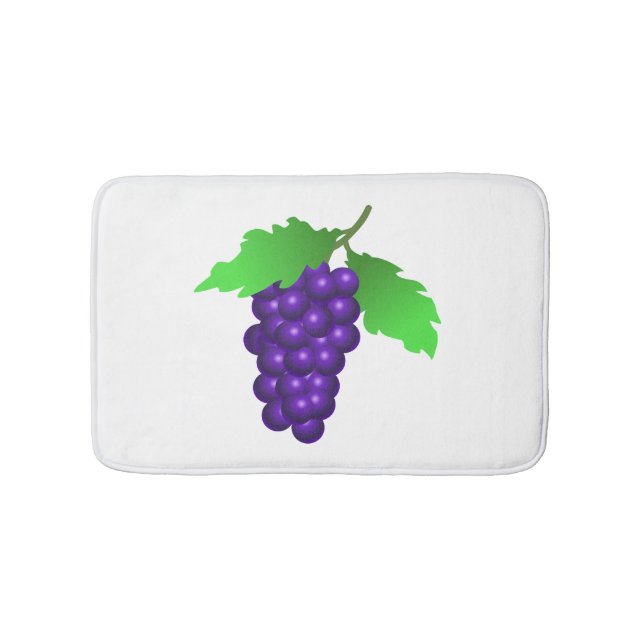 Grapes Bath Mat (Front)