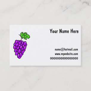 Grapes Business Card