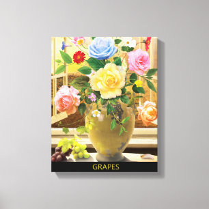GRAPES  CANVAS PRINT