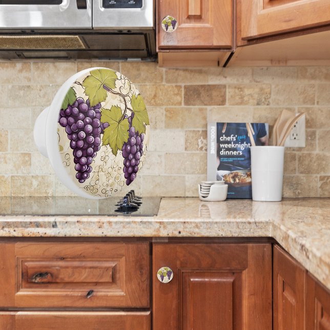 Grapes Ceramic Knob (Creator Uploaded)