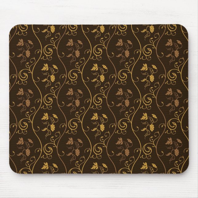 Grapes décor mouse pad (Front)