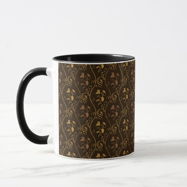 Grapes décor mug (Left)