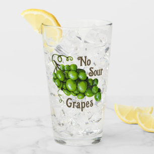 Grapes Drinking Glass