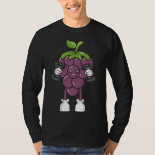 Grapes, Fruit Costume Workout Bodybuilding Lift Gy T-Shirt