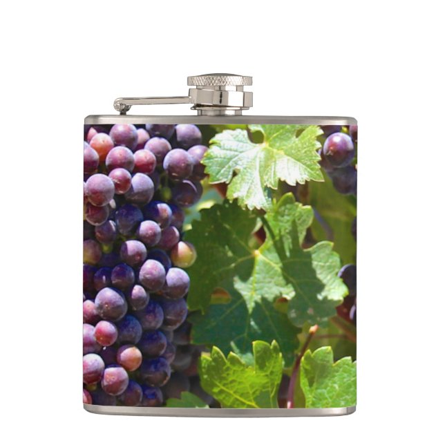 Grapes Hip Flask (Front)