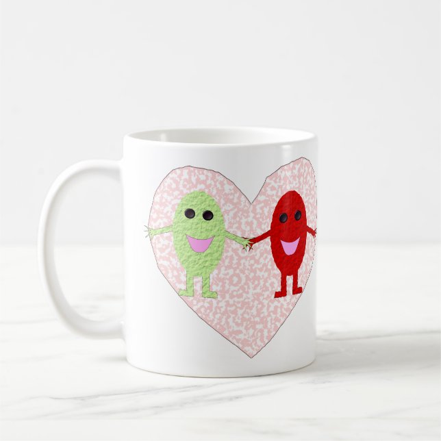 Grapes In Love Mug (Left)