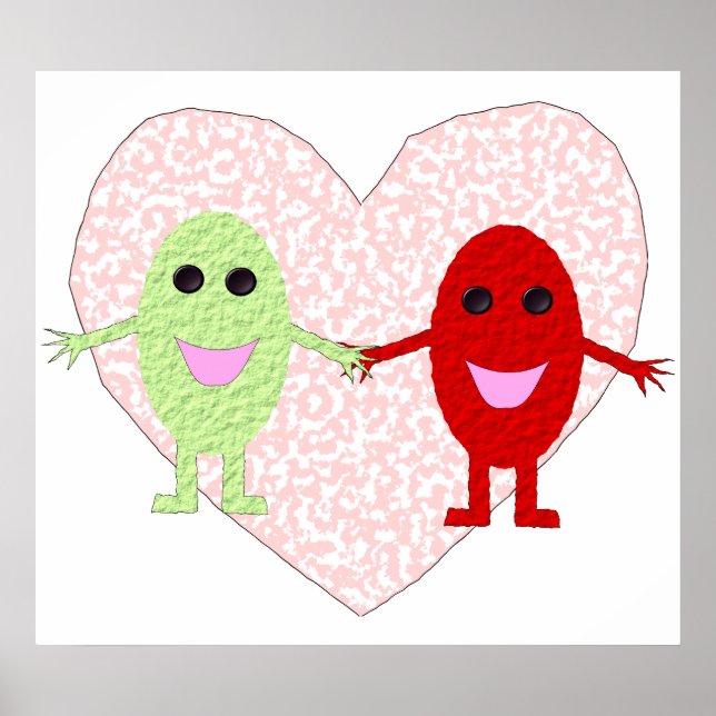 Grapes In Love Poster (Front)