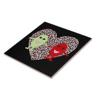 Grapes in Love Tile