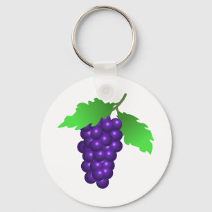 Grapes Key Ring