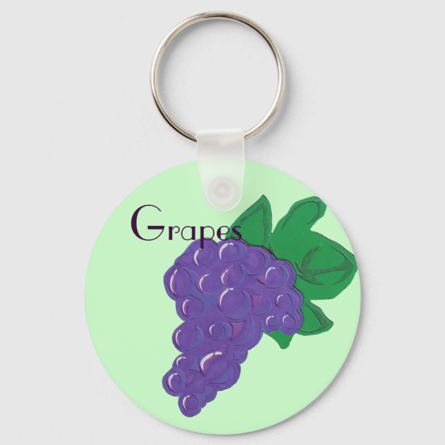 Grapes Keychain (Front)