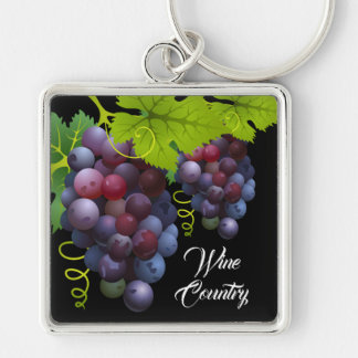 Grapes Keychain