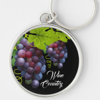 Grapes Keychain