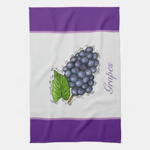 Grapes Kitchen Towels