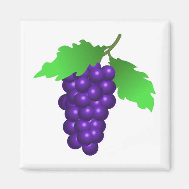 Grapes Magnet (Front)