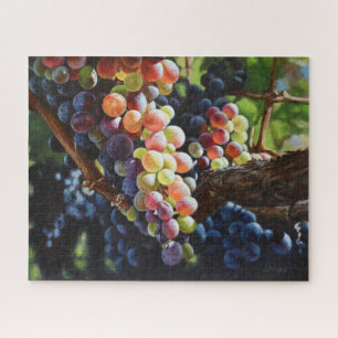 Grapes of Abundance for Wine Lovers & Wineries Jigsaw Puzzle