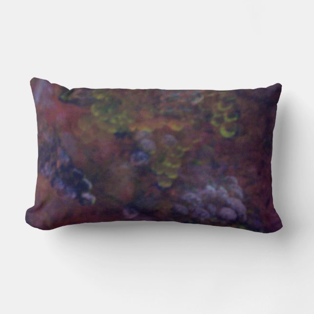 Grapes Of Wine Lumbar Cushion (Front)