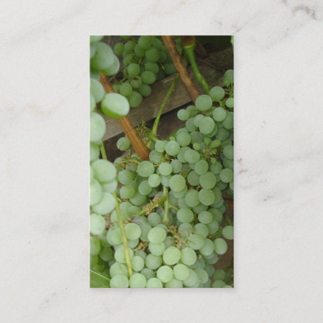 Grapes on the Vine Two Sided Profile Card (Front)