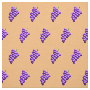 Grapes Pattern Fabric