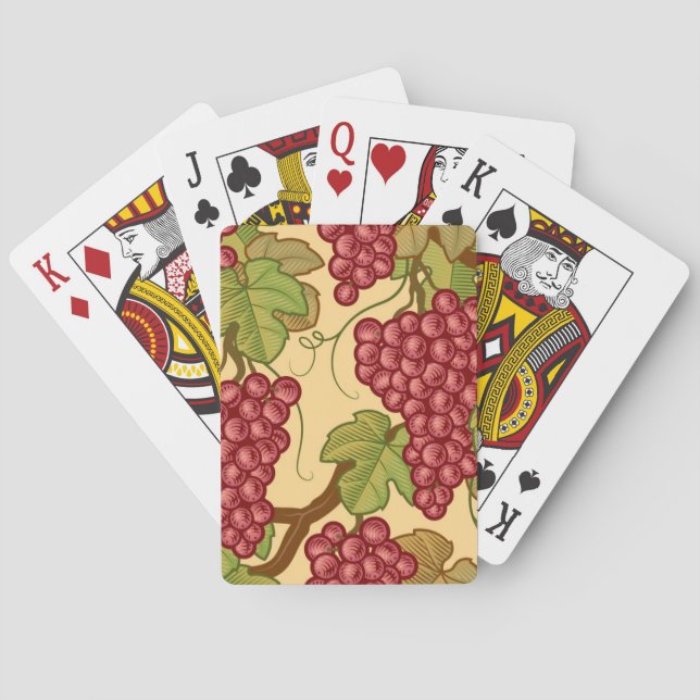 Grapes Playing Cards (Back)