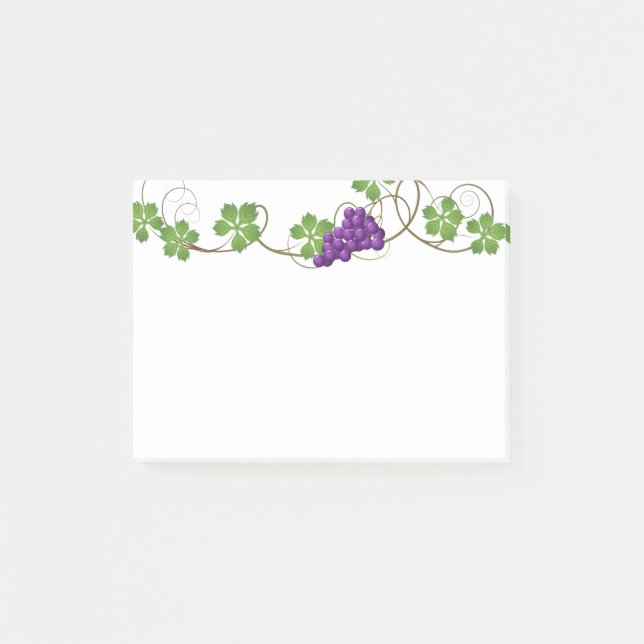 Grapes Post-it-Notes Post-it Notes (Front)