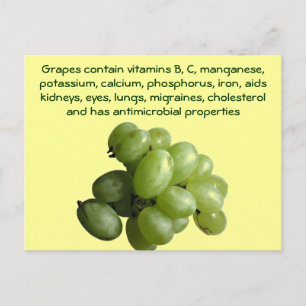 Grapes postcard