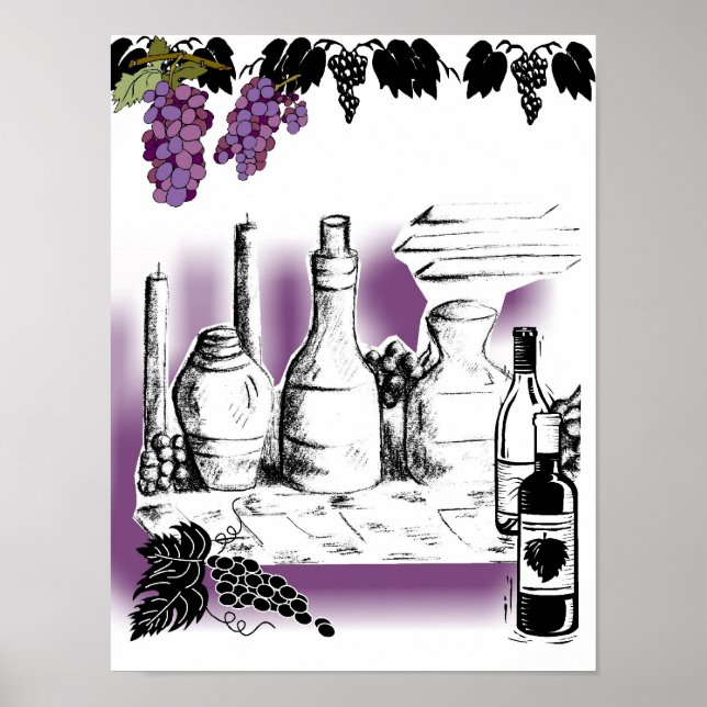 grapes poster (Front)