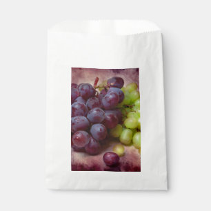 Grapes Red And Green Favour Bags