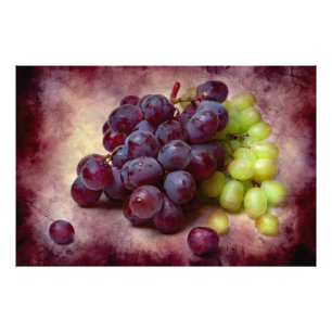 Grapes Red And Green Photo Print