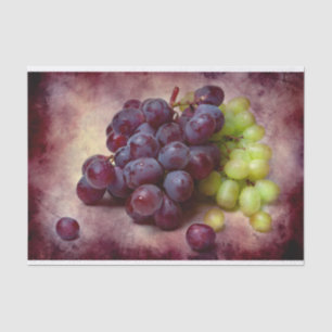 Grapes Red And Green Tissue Paper