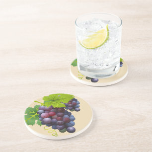 Grapes Sandstone Coaster