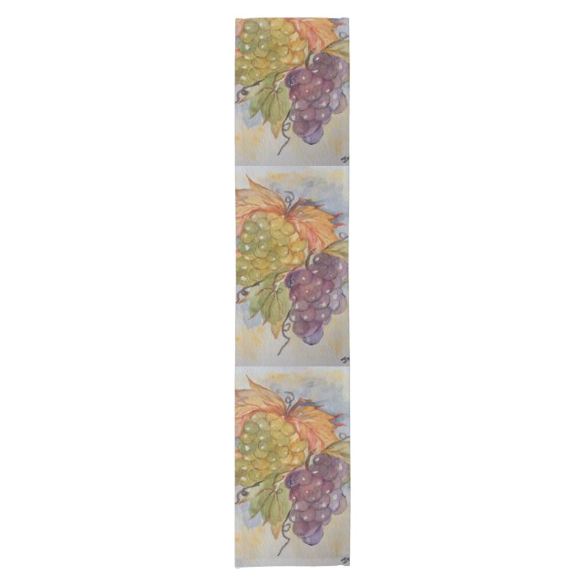Grapes Short Table Runner (Front)