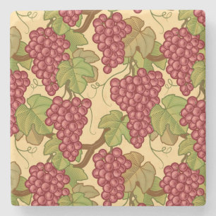 Grapes Stone Coaster