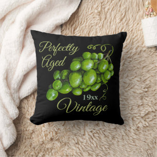 Grapes Throw Pillow