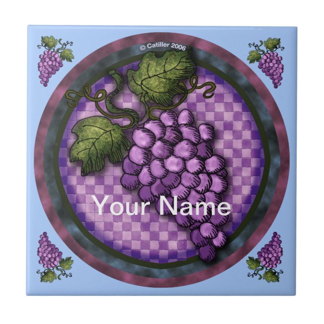 Grapes Tile (Front)