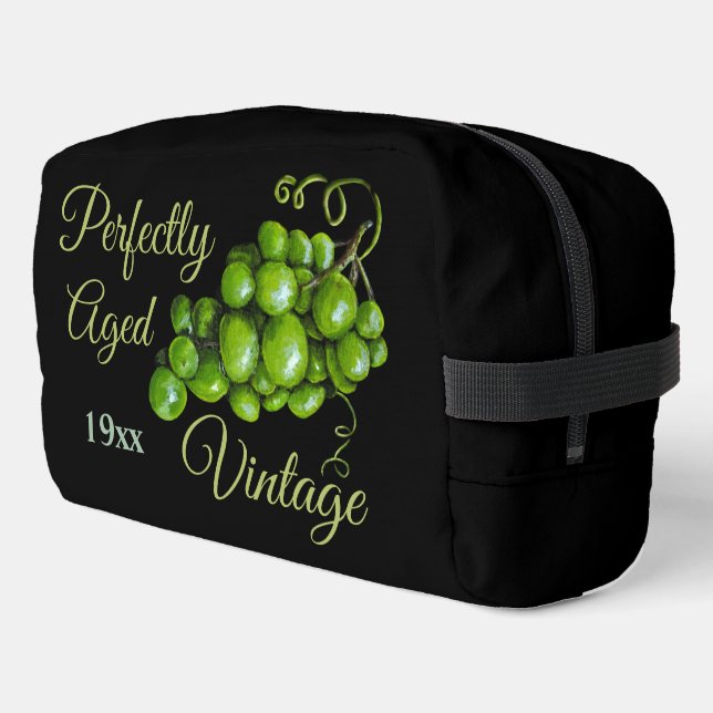 Grapes Toiletry Bag (Left Corner)