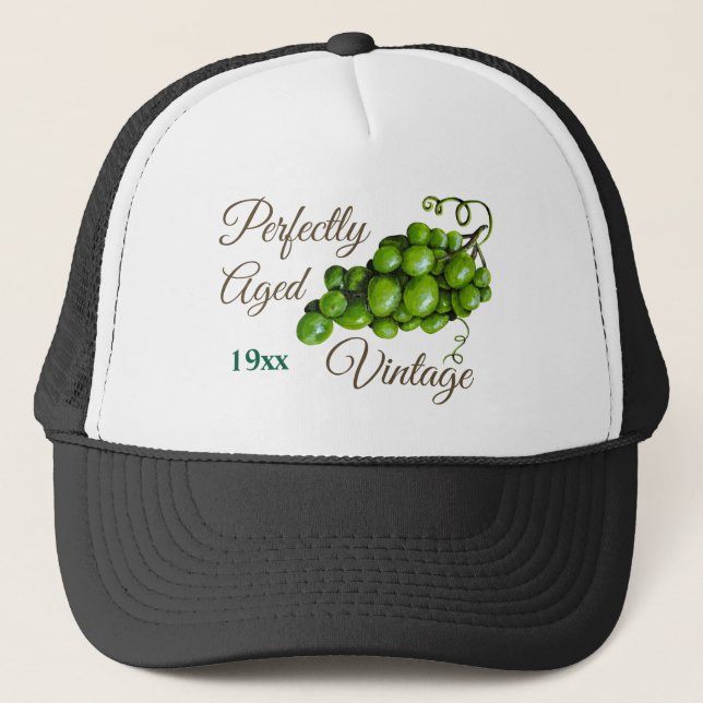 Grapes Trucker Hat (Front)