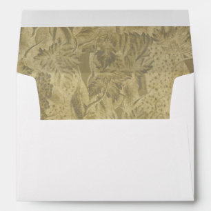 Grapes Vineyard Elegant Wedding Bridal Invitation Envelopes