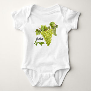 Grapes Vineyard Fruit Baby Bodysuit