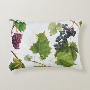 Grapes Vineyard Mediterranean Greek Island Decorative Cushion
