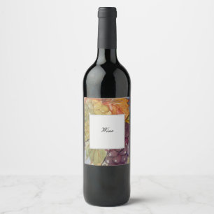 Grapes Wine Label