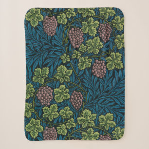 Grapevine (by William Morris) Sherpa Blanket